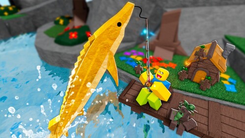 Fisch Roblox gameplay screenshot