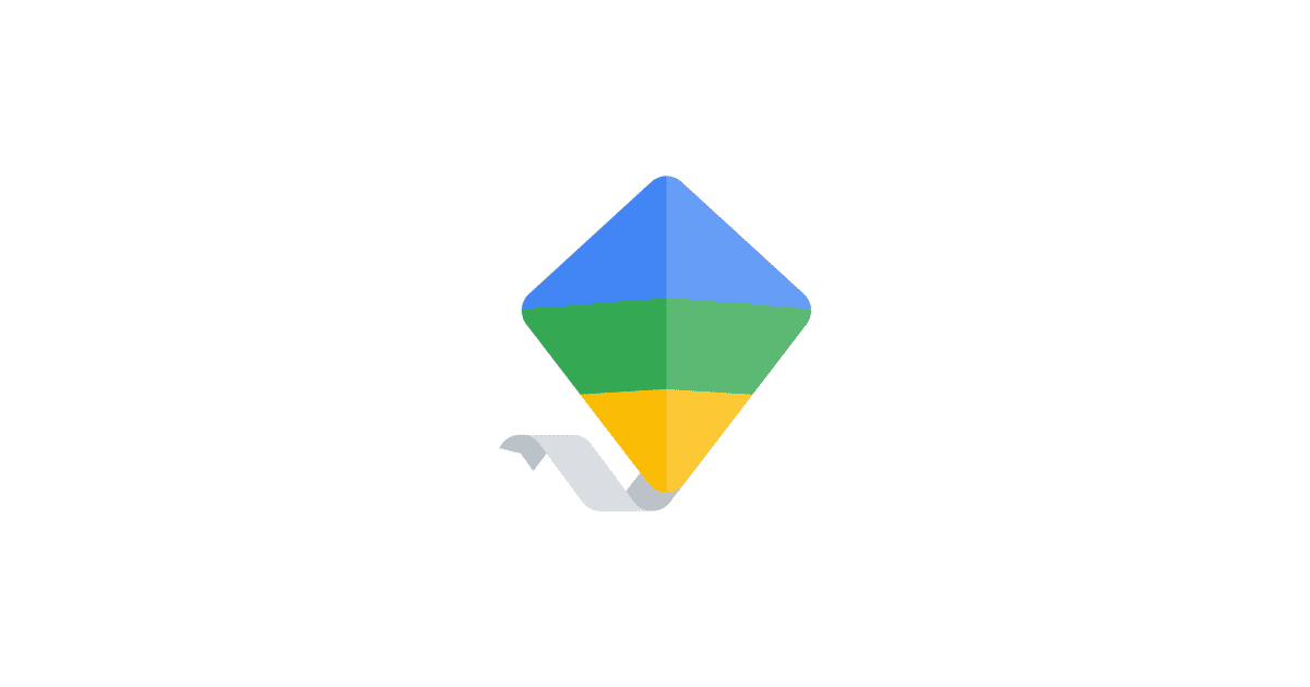 The Google Family Link app icon — a four-coloured kite on a white background.